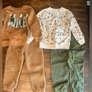 2 Garanimals Boys 4t Stay Wild Tree Outfits
